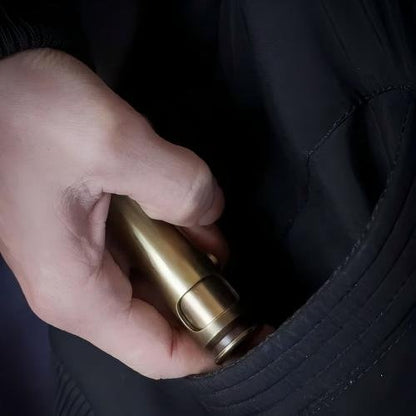 Handmade brass lighters from real bullet casings