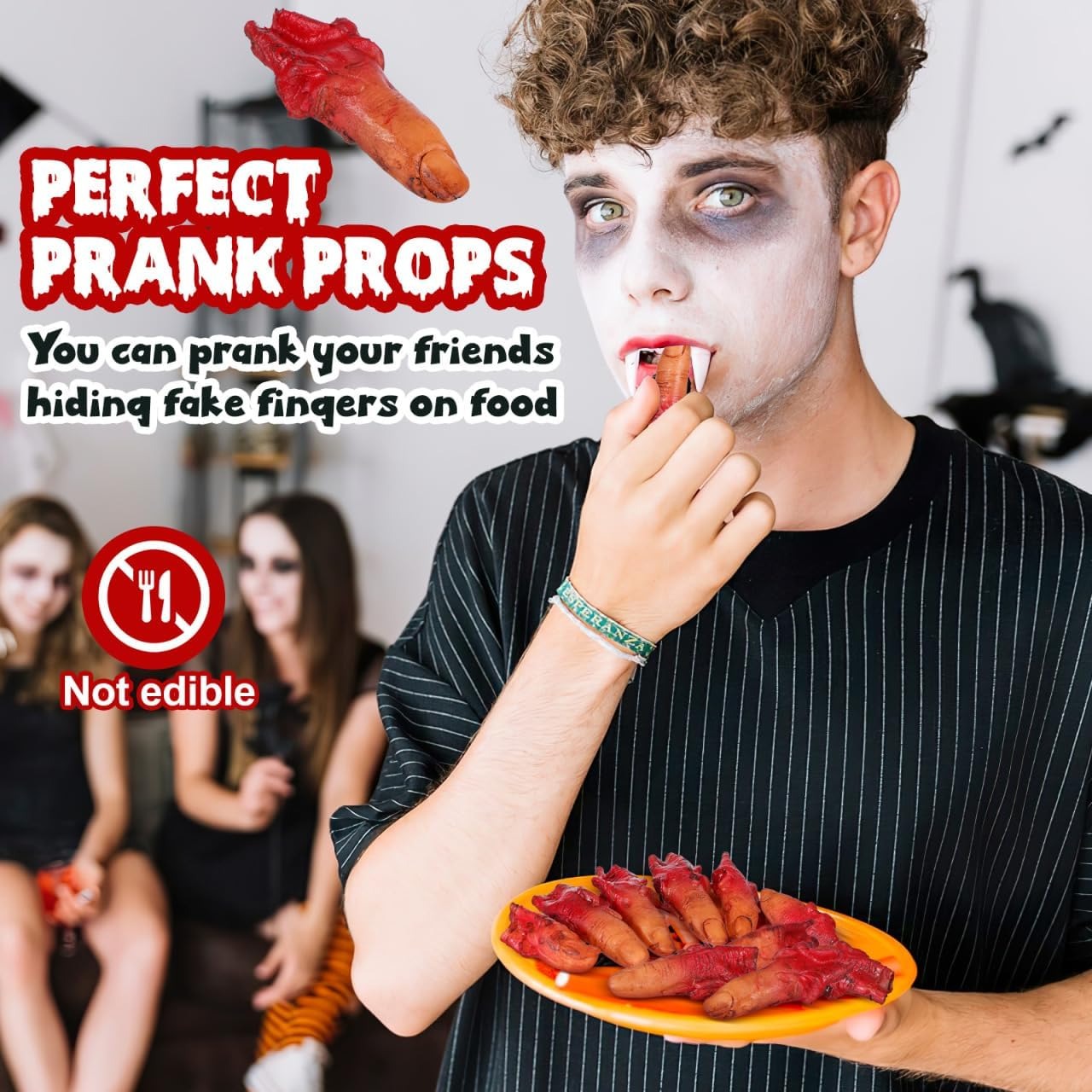 Prop Severed Finger- 5pcs
