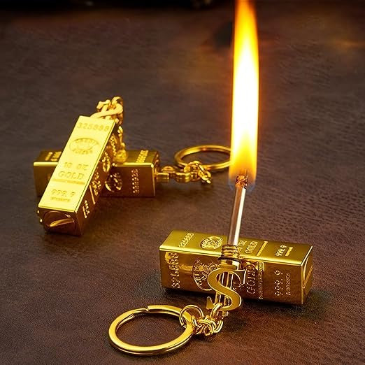 Gold bar lighter