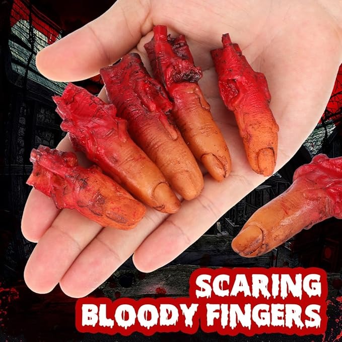 Prop Severed Finger- 5pcs