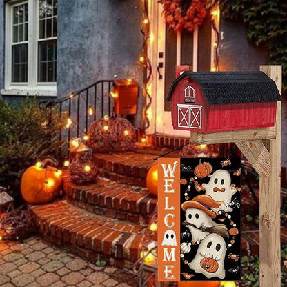 Colorlife Halloween Garden Flag 12x18 Inch Double Sided Outside