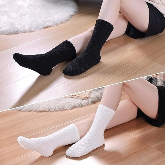 Fluffy Cozy Socks-5pcs