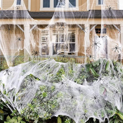 Halloween Spider Webs Decorations -2pcs