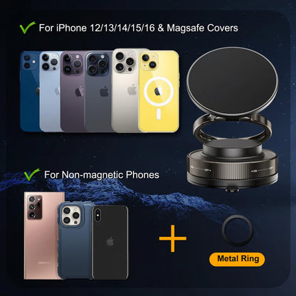 ✨360° Adjustable Vacuum Magnetic Phone Holder💥2025 Upgraded high-grade material🔥
