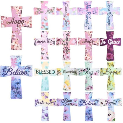 16 Pcs Magnetic Cross Bookmarks Gifts for Bible Study