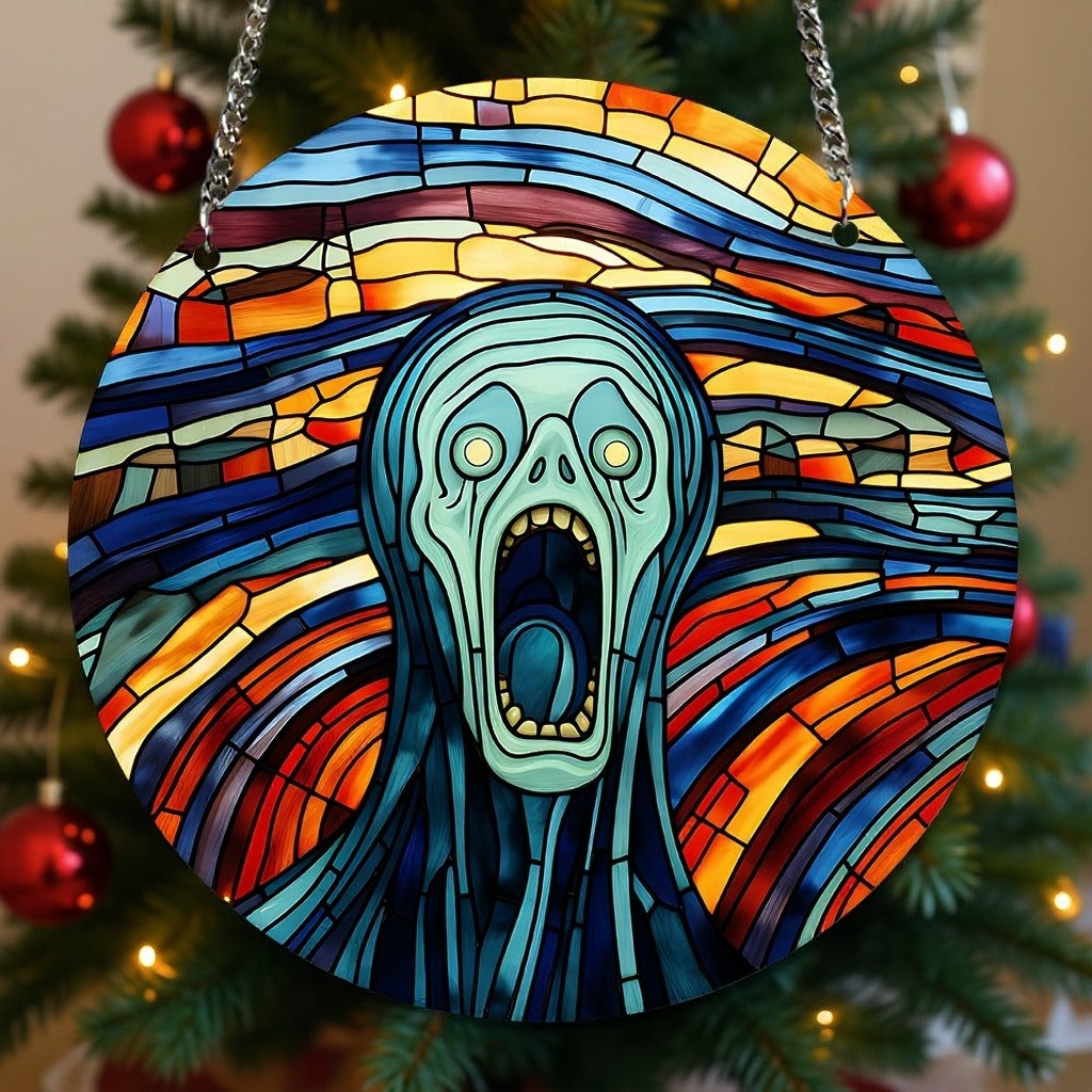 Christmas Shout Ornament, Van Gogh Ornament