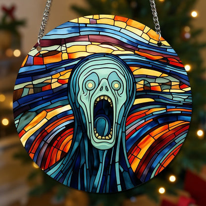 Christmas Shout Ornament, Van Gogh Ornament