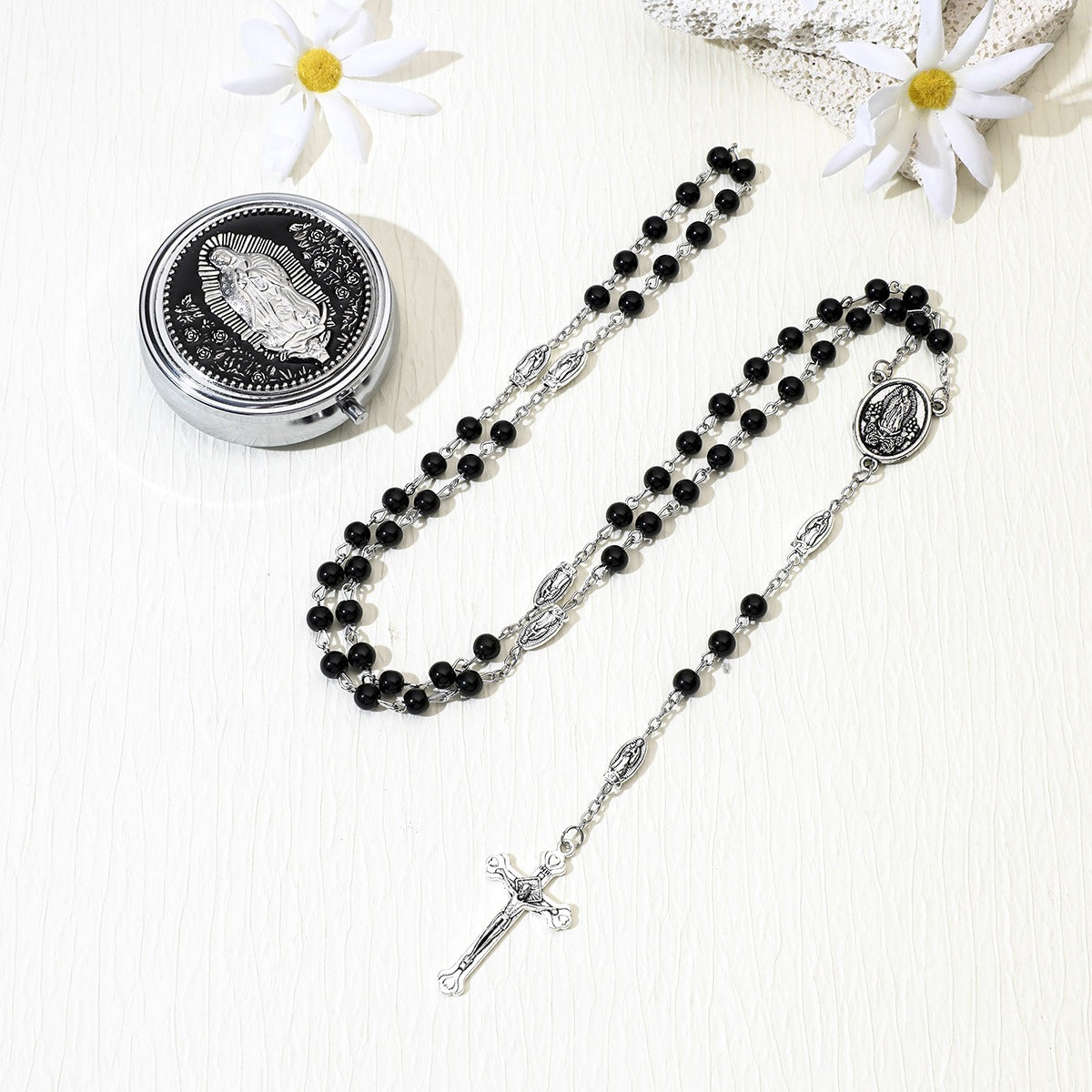 Our Lady of Guadalupe Rosary Necklace