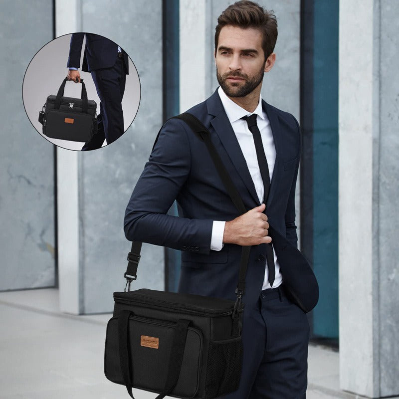 Large Lunch Bag Insulated Lunch Box Soft Cooler Cooling Tote