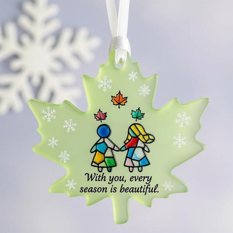 Colorful Shaped Sea Glass Friendship Decor