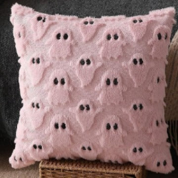 Halloween Ghost White Throw Pillow Cover Set of 2