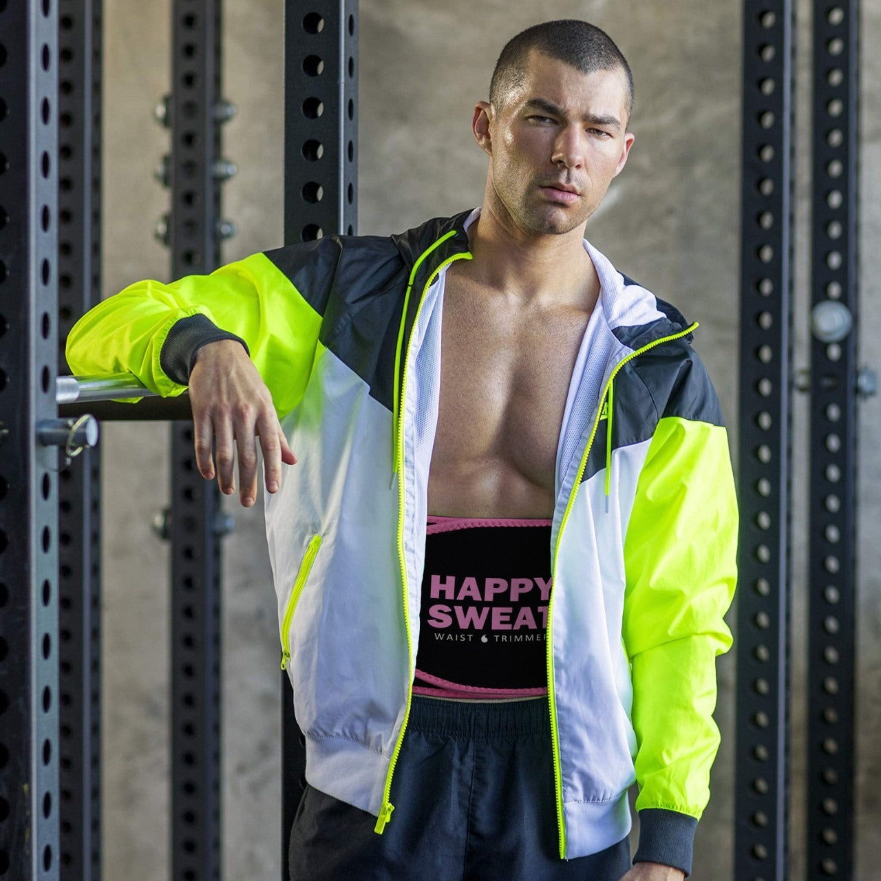 Sweat Band Waist Trainer Belt for High Intensity Training and Gym Workouts