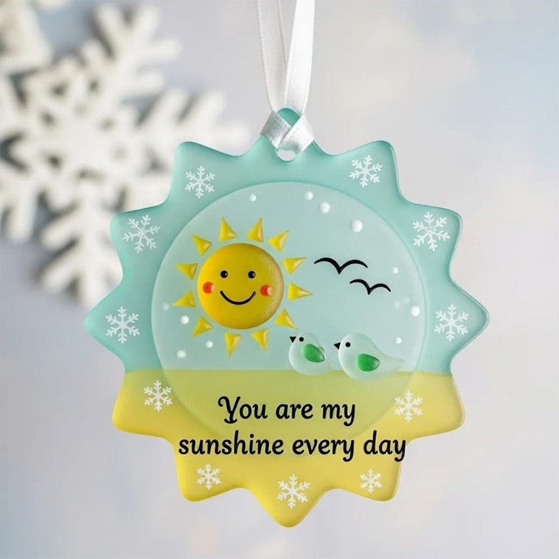 Colorful Shaped Sea Glass Friendship Decor