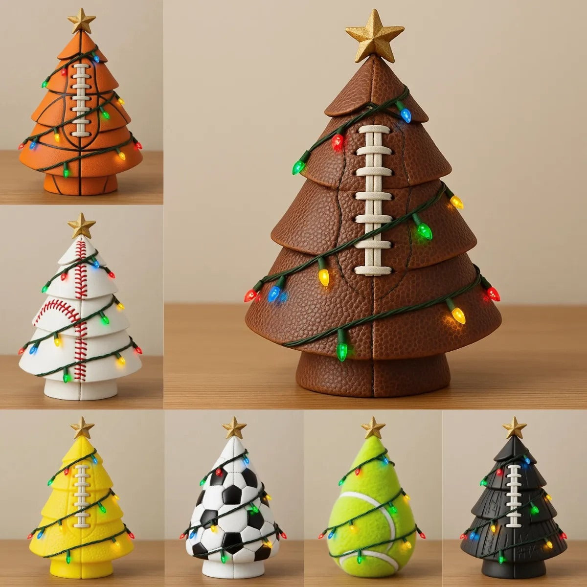 Football Christmas Decor