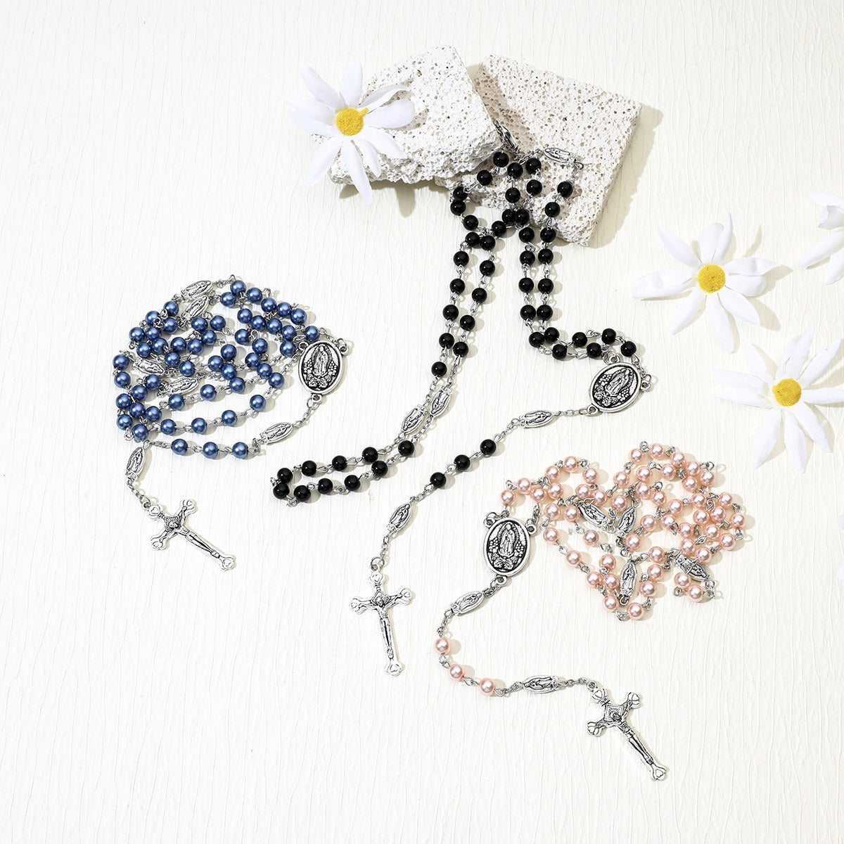 Our Lady of Guadalupe Rosary Necklace
