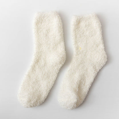 Fluffy Cozy Socks-5pcs