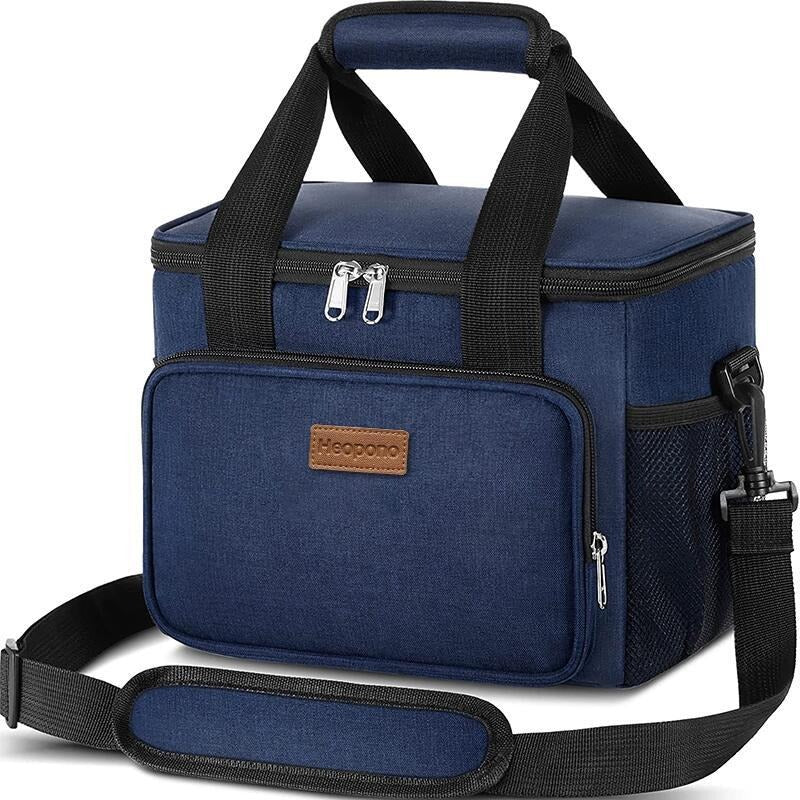 Large Lunch Bag Insulated Lunch Box Soft Cooler Cooling Tote