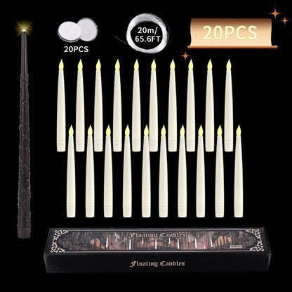 20 Halloween LED Floating Candles