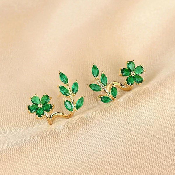 Leaf Stud Earrings