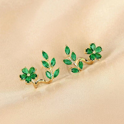 Leaf Stud Earrings