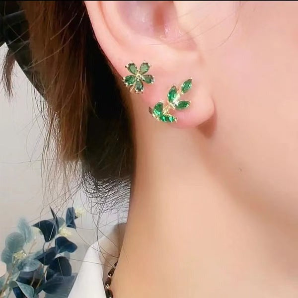 Leaf Stud Earrings