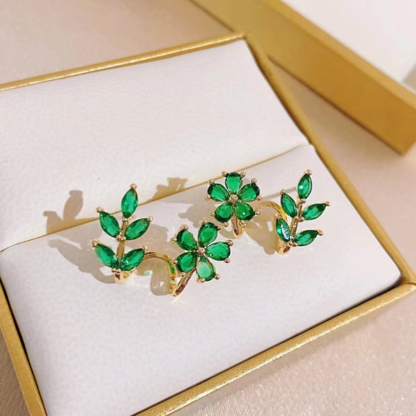Leaf Stud Earrings