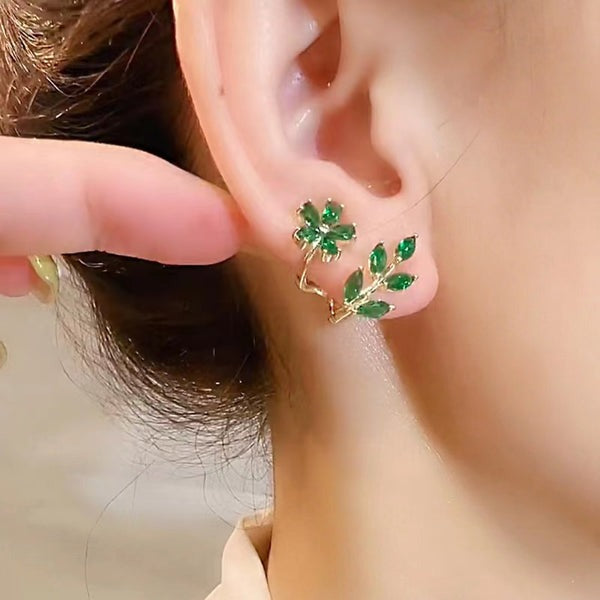 Leaf Stud Earrings
