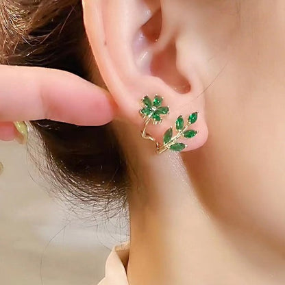 Leaf Stud Earrings