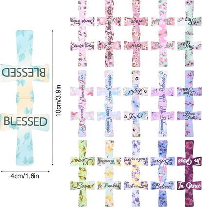 16 Pcs Magnetic Cross Bookmarks Gifts for Bible Study