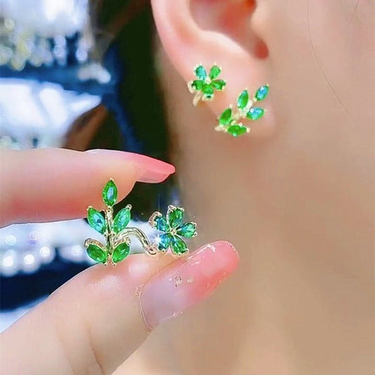 Leaf Stud Earrings