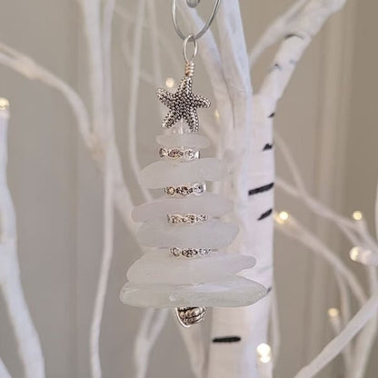 Sea Glass Tree Ornament