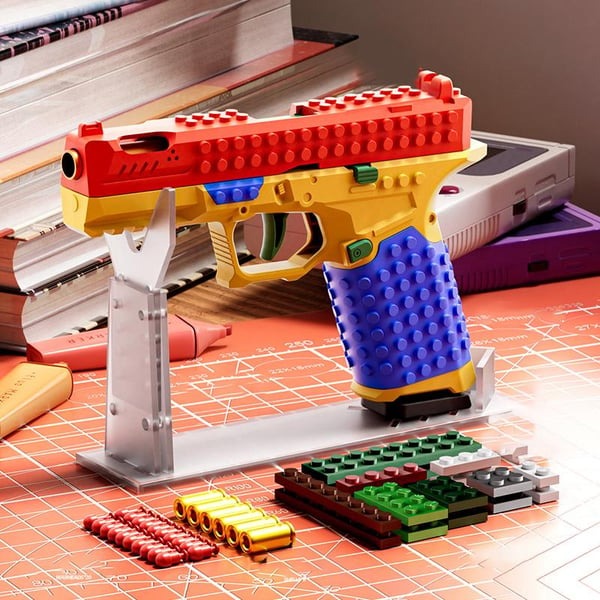 Tactical DIY Building Block Handle Set