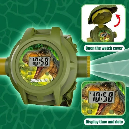 Dinosaur Projector Watch for Kids - 24 Dino Images Interactive
