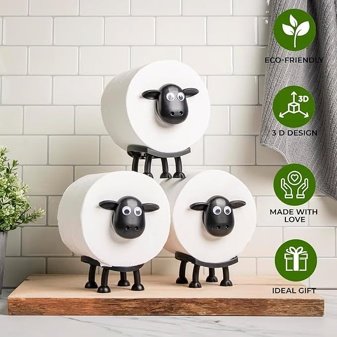 🎁 Sheep Toilet Roll Holder