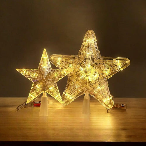 LED Christmas Tree Topper, Light Up Star