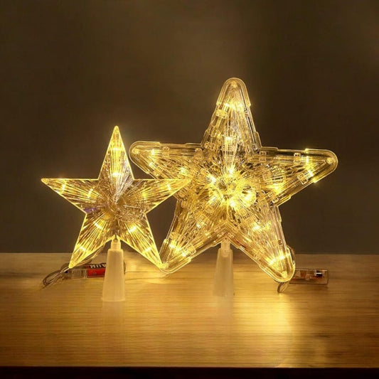 LED Christmas Tree Topper, Light Up Star