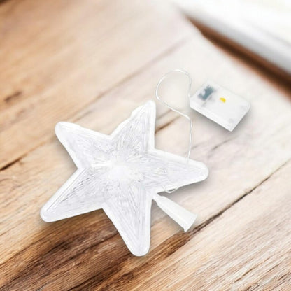 LED Christmas Tree Topper, Light Up Star