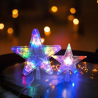 LED Christmas Tree Topper, Light Up Star