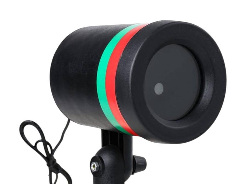 Outdoor Laser Light Projector: Red & Green Holiday Lighting