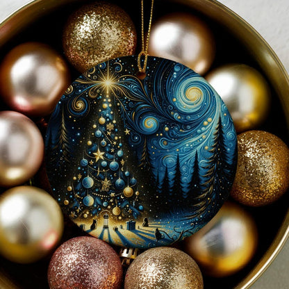 Christmas Ornament,Starry night Ornament