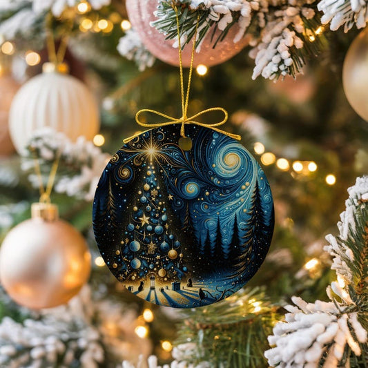 Christmas Ornament,Starry night Ornament