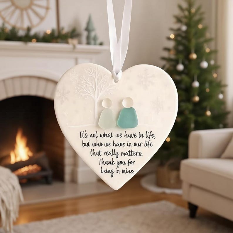 Timeless Friendship Ceramic Heart Keepsake