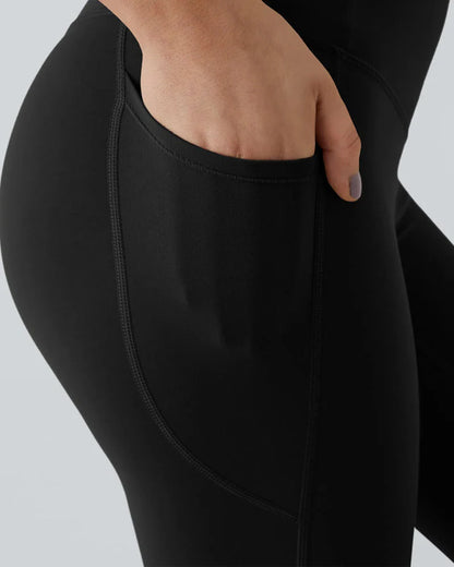 High Waisted Tummy Control Shaping Training Leggings